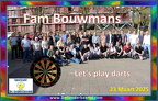 23 Maart 2025 Dart Toernooi Fam Bouwmans